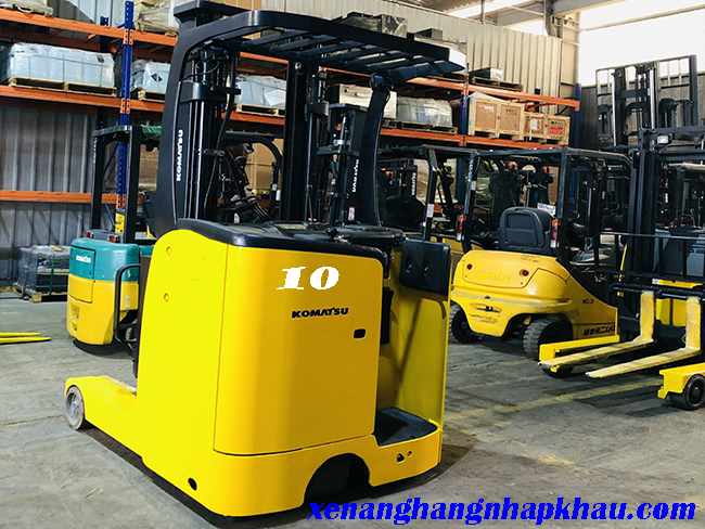 Xe Nâng Điện Đứng Lái 1 Tấn Komatsu